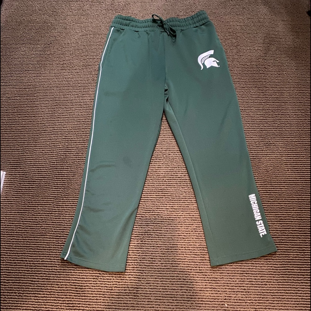 Men’s Michigan State Spartans Track Pants.